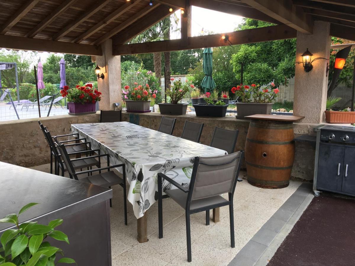 Gites Jardin-Darcy - Piscine Au Sel Bois Exterior foto